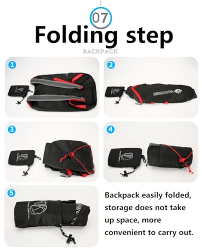 16L Foldable Hiking Backpack