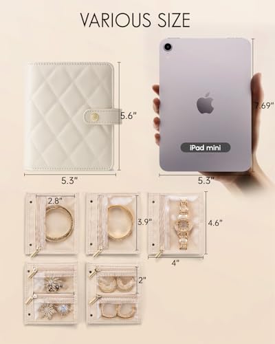 Travel Jewelry Organizer Case