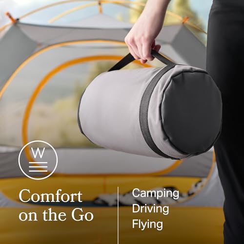 Cooling Gel Memory Foam Camping Pillow