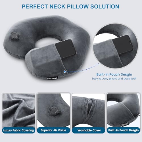 Inflatable Travel Neck Pillow