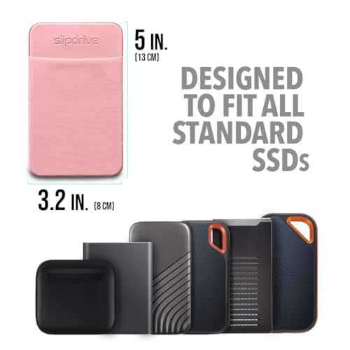 Portable Hard Drive Sleeve for Laptop