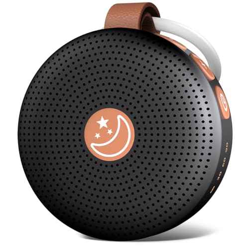 Portable Sound Machine Mini White Noise Machine Baby Shushing Brown Noise Machine with 30 Soothing Sounds for Kids Adults Dogs Auto