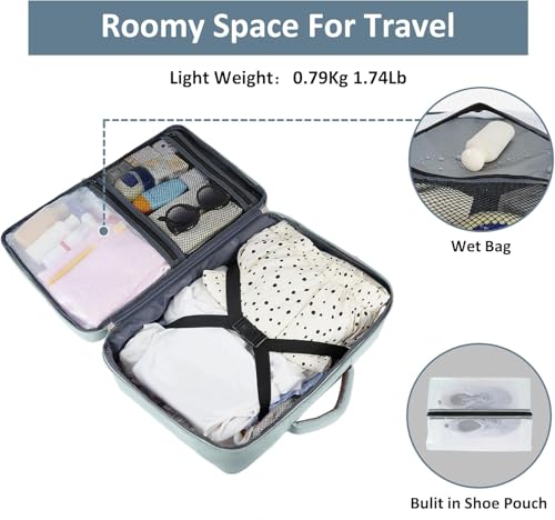 Personal Item Backpack for Men Women