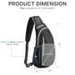 Small Sling Bag for Men Women