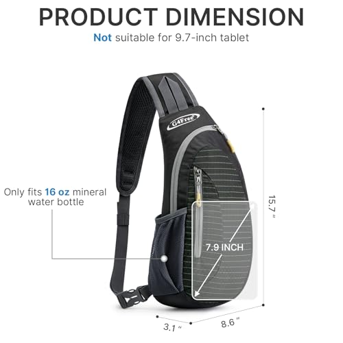 Small Sling Bag for Men Women