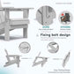 Outdoor Adirondack Chair Set of 2 with Cup Holders (2 Count)