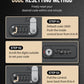 120 Position Steel Key Cabinet with Combination and Key Lock
