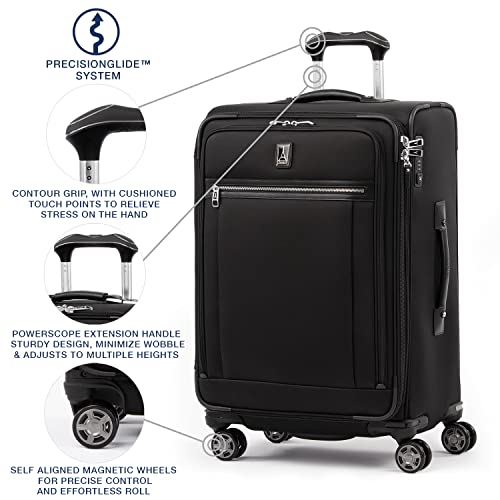 Platinum Elite Checked Luggage Spinner