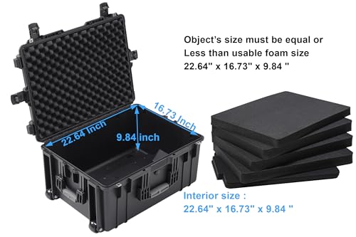Rolling Hard Case with Foam