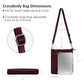 Genuine Leather Small Crossbody Bags for Women Travel Leather Purse