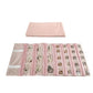 Travel Jewelry Roll Bag Portable Organizer Pouch With Grids&PVC Cover Storage Bags for Necklace