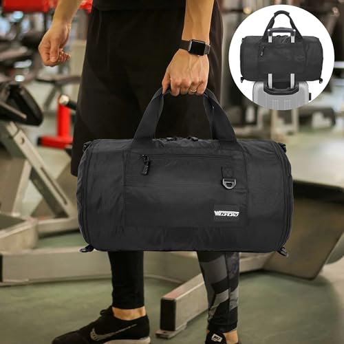 Gym Bags for Men & Expandable Canvas Duffle Bag