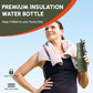 Insulated Stainless Steel Water Bottles with Straw