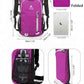 Foldable Small Hiking Backpack with 3 Strap Pockets