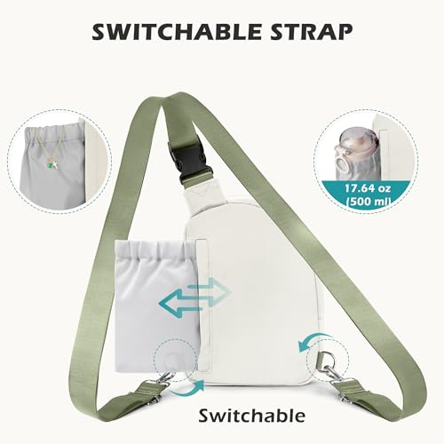 Anti Theft Crossbody Bag for Women Men