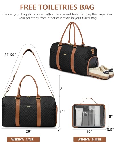 Women Weekender Travel Duffle Bag