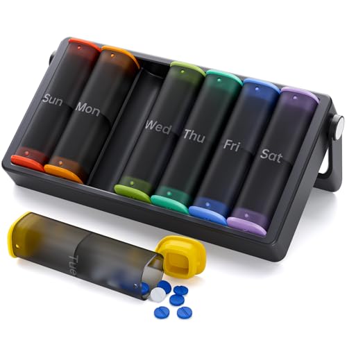 Weekly Pill Organizer 2 Times a Day