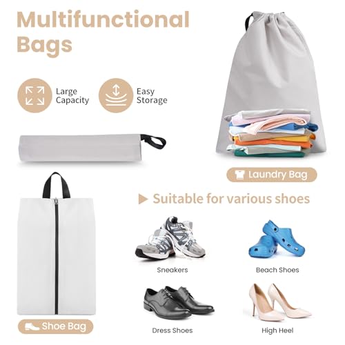 Compression Packing Cubes for Travel (8 Count)