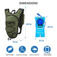 Lightweight Hydration Backpack 2L Water Bladder Pack