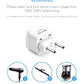 European Travel Plug (3 Count)