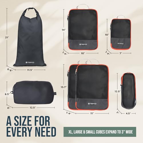 Large Compression Packing Cubes 7 (7 Count)