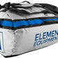 Trailhead Duffel Bag Shoulder Straps Waterproof Light Grey