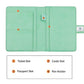 Premium Leather Passport Holder Covers Case