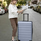 Medium Checked Luggage 24 Inch