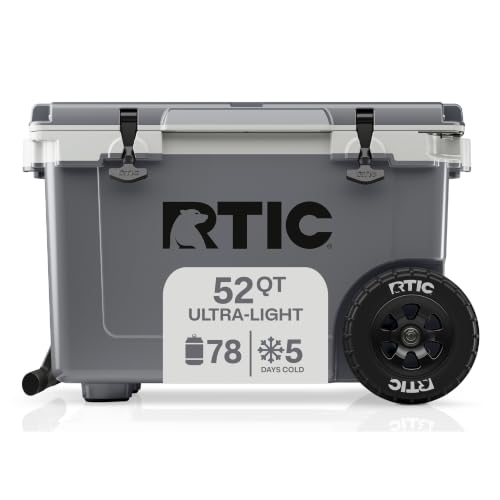 52 QT Ultra Light Wheeled Hard Cooler
