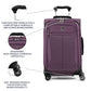 Tourlite Softside 21" Expandable Luggage with 4 Spinner Wheels