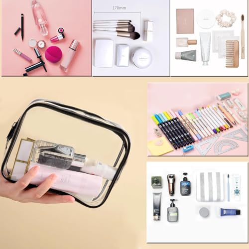 Clear Toiletry Bag (3 Count)