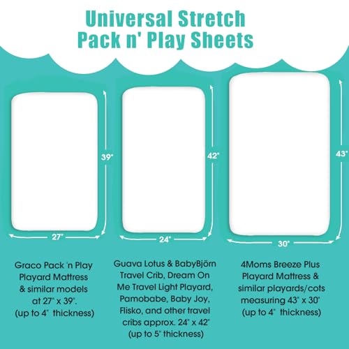 Pack n Play Sheets (2 Count)