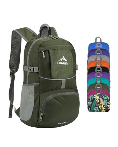 Small Lightweight Packable Hiking Backpack Foldable Travel Daypack