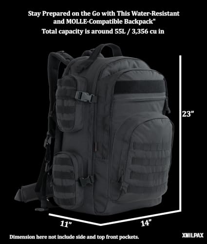 Large Tactical Backpack Bag For Hiking