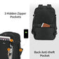 18" Travel Backpack Airlines Approved Personal Item Bag Women Black