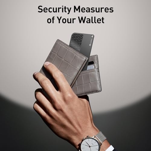 2026 Apple MFi Certified Wallet Tracker Smart Card for Find My