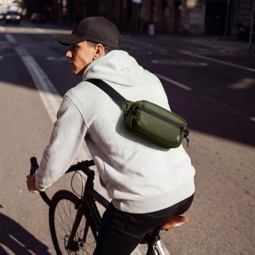 1.5L Sling Bag with RFID Blocking Crossbody Chest Pack for Men Women