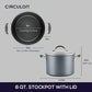 A1 Series Nonstick Induction Stockpot with Lid