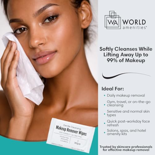 Individual Makeup Remover Wipes (50 Count)