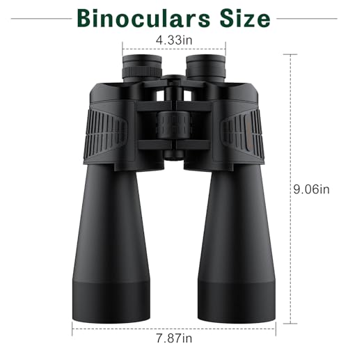 20x70 Binoculars for Adults with 70mm Large Objective Lens