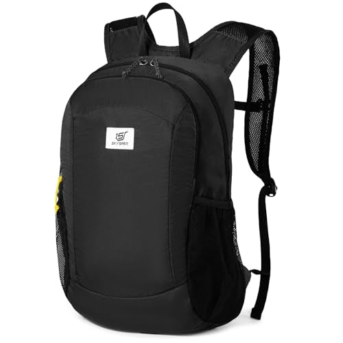 Hiking Backpack Ultralight Packable RFID Travel Daypack Small Nylon Stuff Pack 16L Outdoor Bag for Women Men