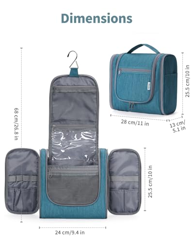 Hanging Toiletry Bag for Women Travel Makeup Bag Organizer Toiletries Bag Men for Cosmetics Essentials Accessories