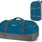 Sports Gym Duffel Backpack Large Weekender Bag Dark Teal 55L