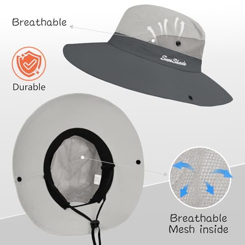 Women's Ponytail Safari Sun Hat