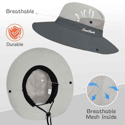 Women's Ponytail Safari Sun Hat