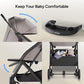 Lithe V2 Lightweight Travel Stroller with Organizer Included