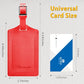 2 Pack Luggage Tags for Suitcases Airplane Travel Essentials (2 Count)