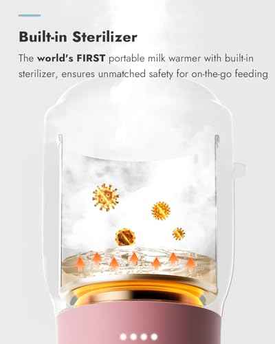 2X Faster Portable Baby Bottle Warmer Pro for Travel