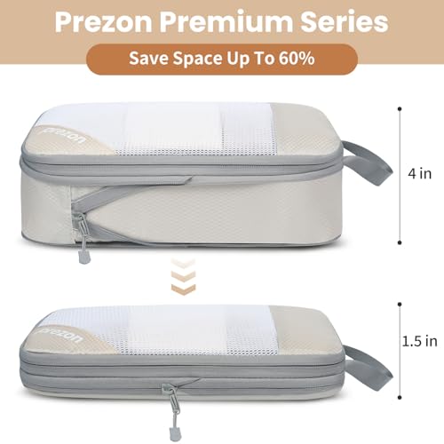 Compression Packing Cubes for Travel (6 Count)