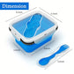 Small Silicone Collapsible Snacks Container with lid and 2 in 1 Spoon & Fork